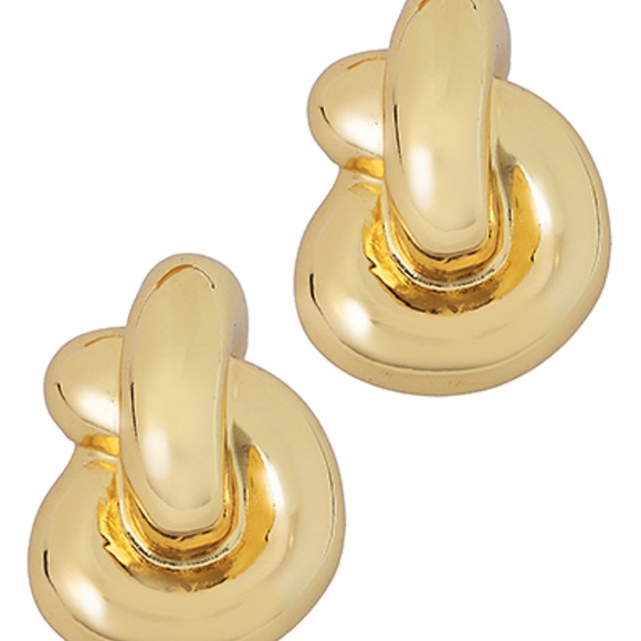 Geometric Ring Earrings - Picture 2 of 2